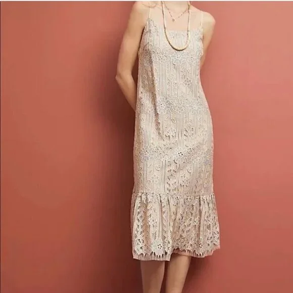 Anthropologie eri + ali  twilight lace midi dress - Picture 9 of 9